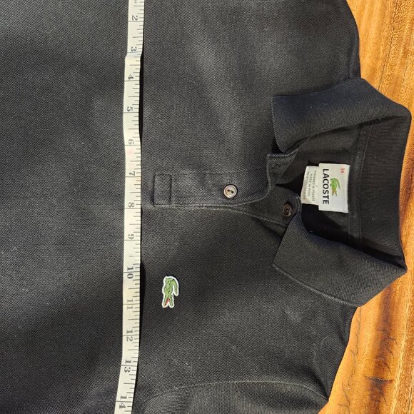 Polo Lacoste black size 2 xs - Picture 5 of 5